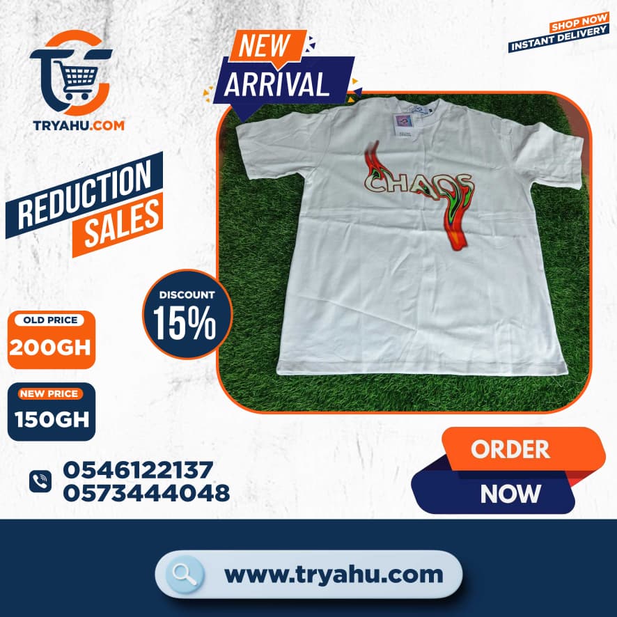 Shop Premium Heavy 100% Cotton T-Shirts for Men | Tryahu Ghana